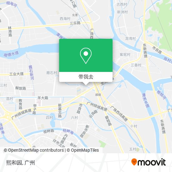 熙和园地图