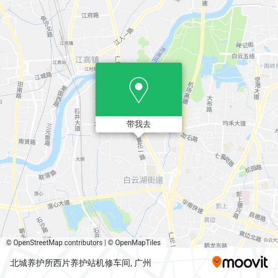 北城养护所西片养护站机修车间地图