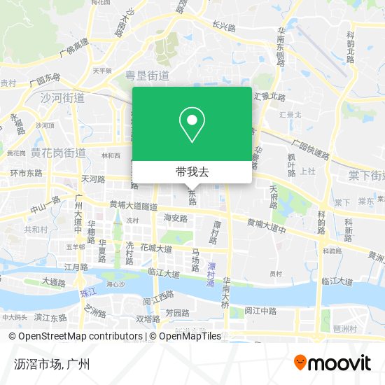 沥滘市场地图