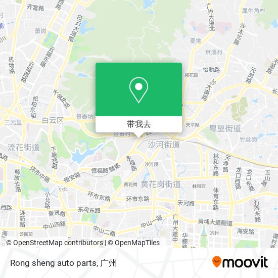 Rong sheng auto parts地图