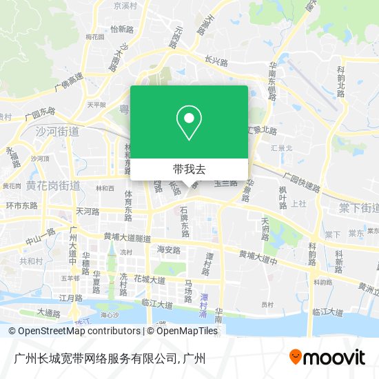 广州长城宽带网络服务有限公司地图