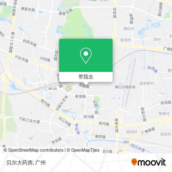 贝尔大药房地图