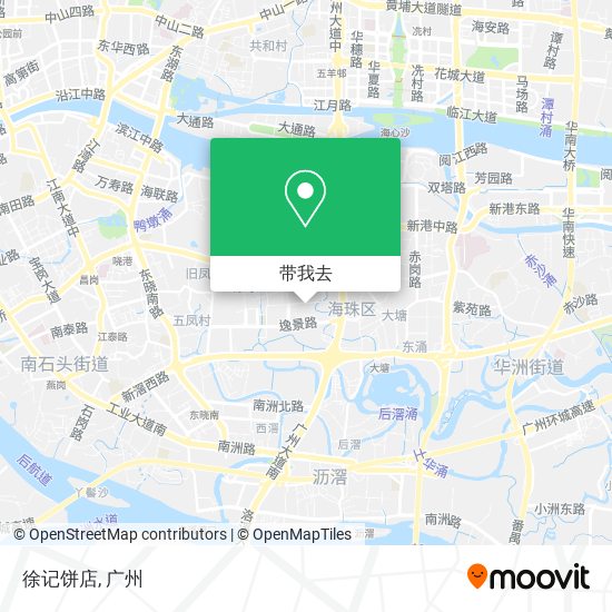 徐记饼店地图