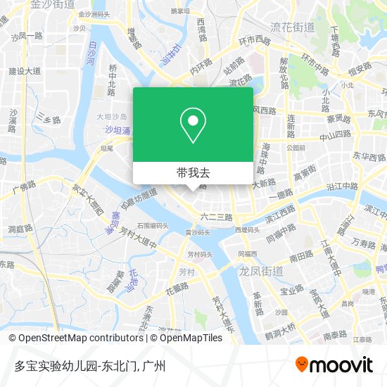 多宝实验幼儿园-东北门地图