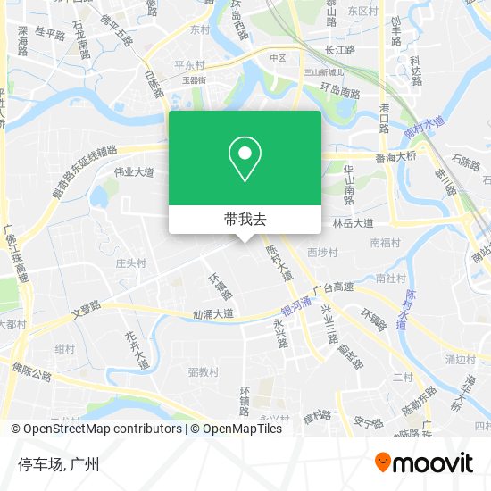 停车场地图