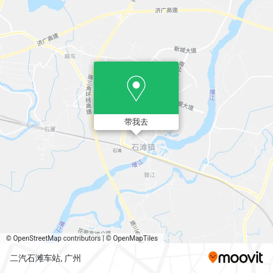 二汽石滩车站地图