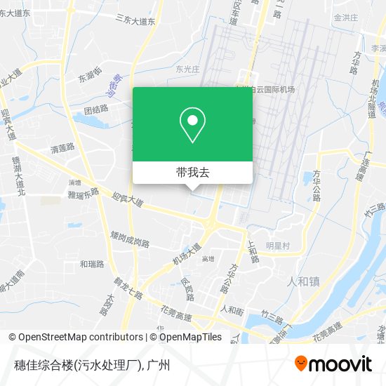 穗佳综合楼(污水处理厂)地图