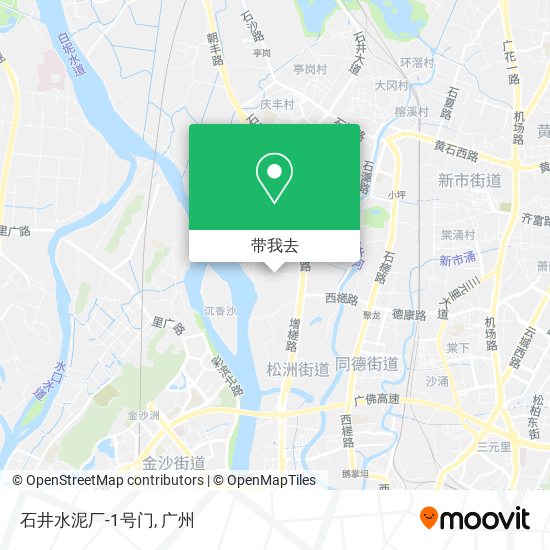 石井水泥厂-1号门地图