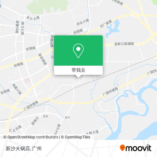 新沙火锅店地图