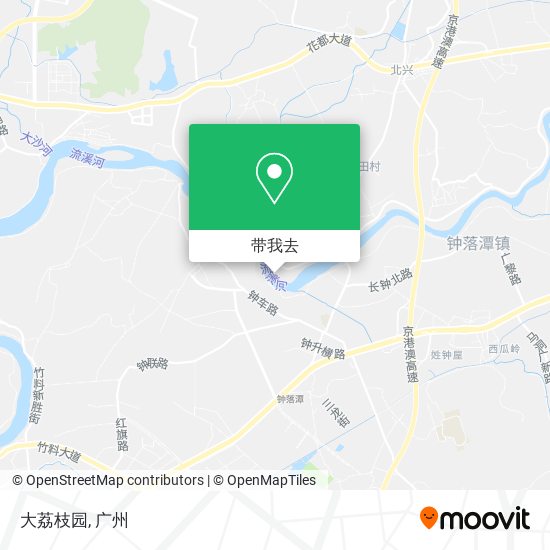 大荔枝园地图