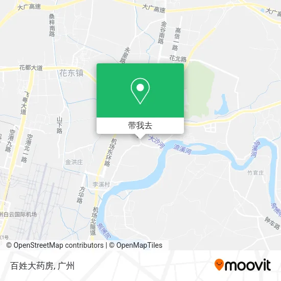 百姓大药房地图