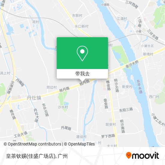 皇茶钦赐(佳盛广场店)地图