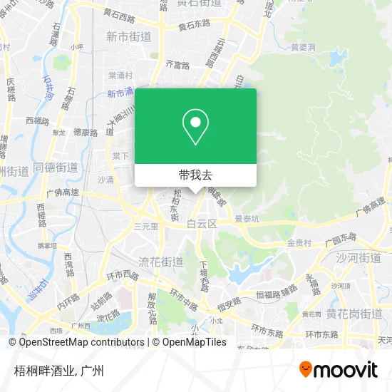 梧桐畔酒业地图