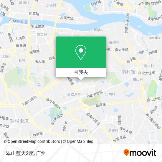 翠山蓝天2座地图
