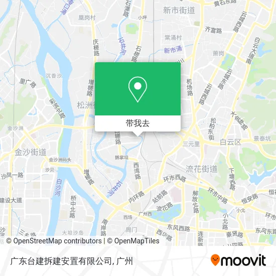 广东台建拆建安置有限公司地图