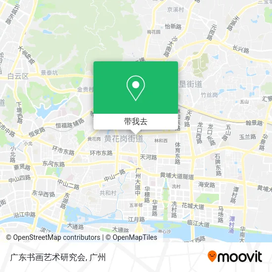 广东书画艺术研究会地图