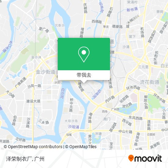 泽荣制衣厂地图