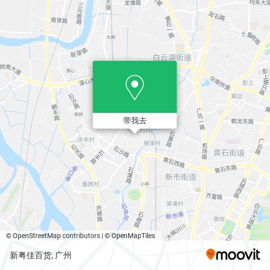 新粤佳百货地图