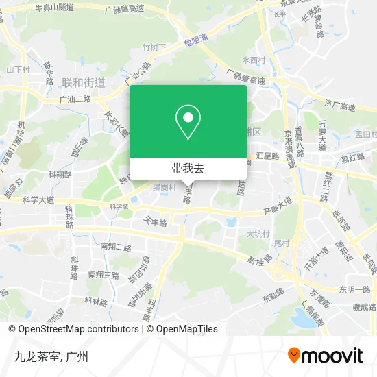 九龙茶室地图