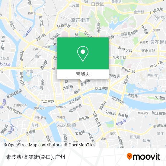 素波巷/高第街(路口)地图