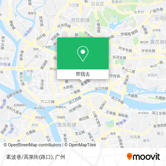 素波巷/高第街(路口)地图