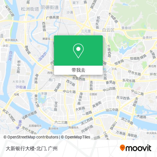 大新银行大楼-北门地图