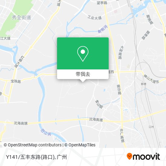 Y141/五丰东路(路口)地图