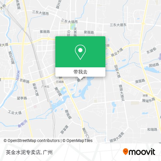 英金水泥专卖店地图