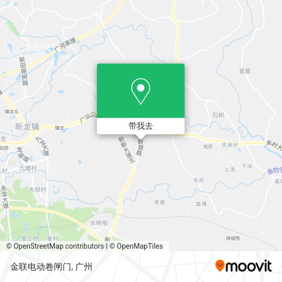 金联电动卷闸门地图