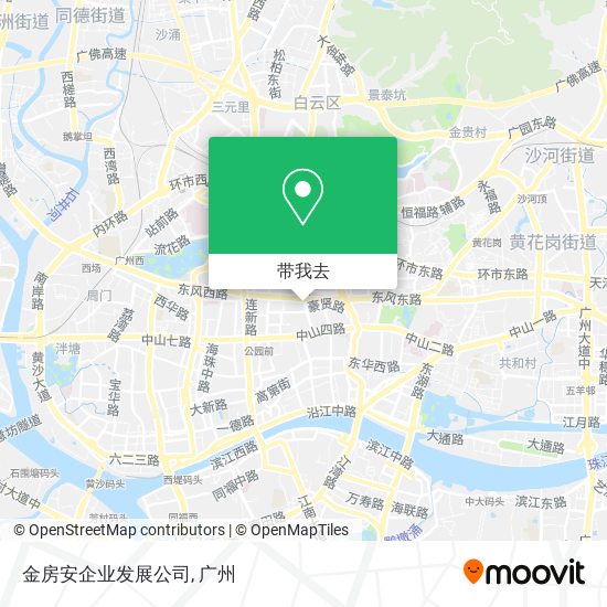 金房安企业发展公司地图