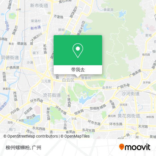 柳州螺蛳粉地图
