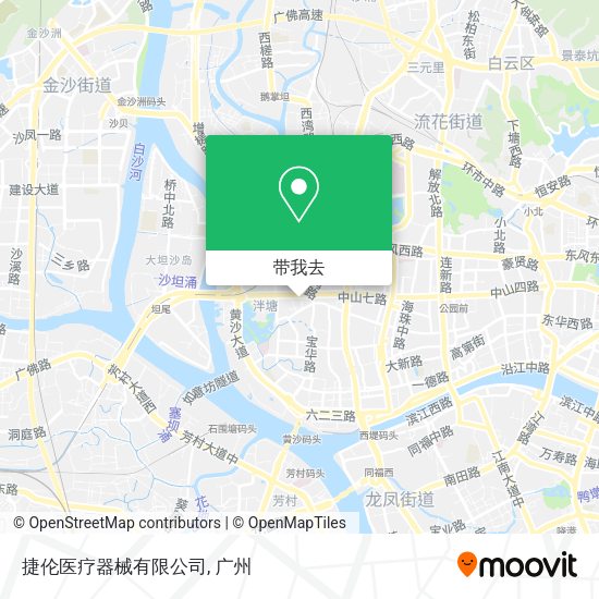 捷伦医疗器械有限公司地图