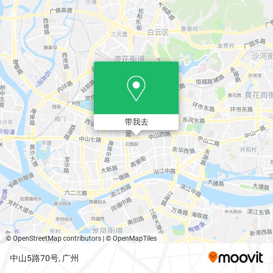 中山5路70号地图
