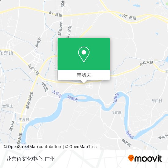 花东侨文化中心地图
