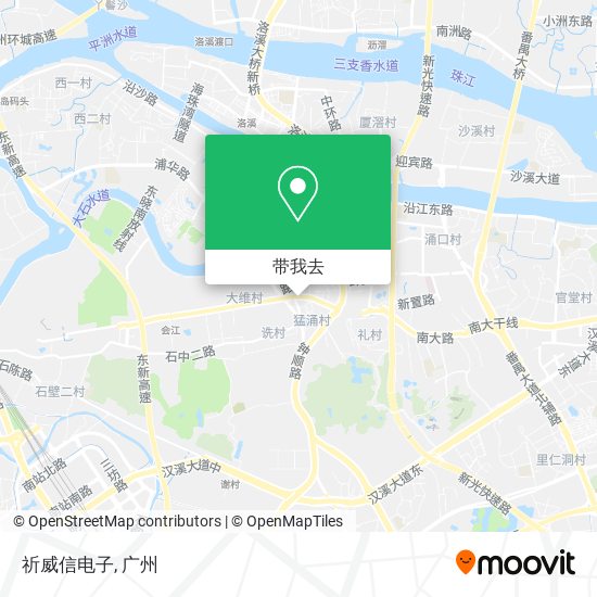 祈威信电子地图