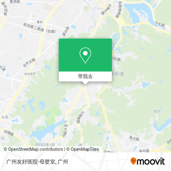 广州友好医院-母婴室地图