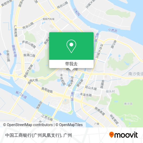 中国工商银行(广州凤凰支行)地图