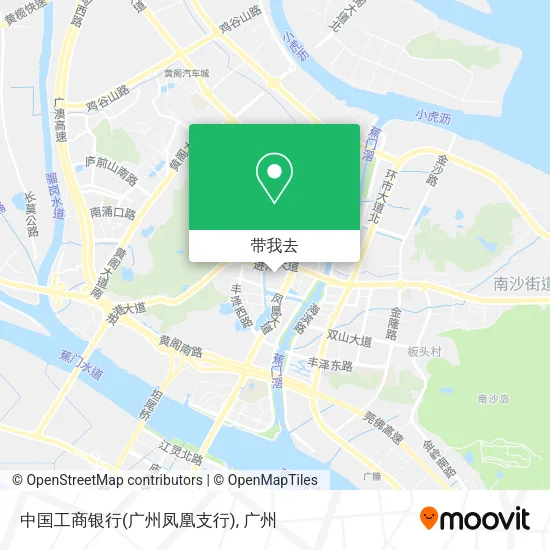 中国工商银行(广州凤凰支行)地图