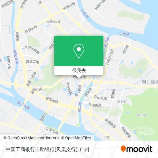 中国工商银行自助银行(凤凰支行)地图