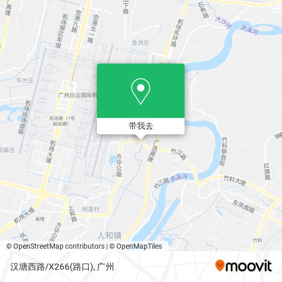 汉塘西路/X266(路口)地图
