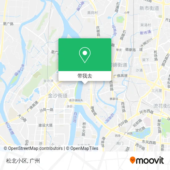 松北小区地图