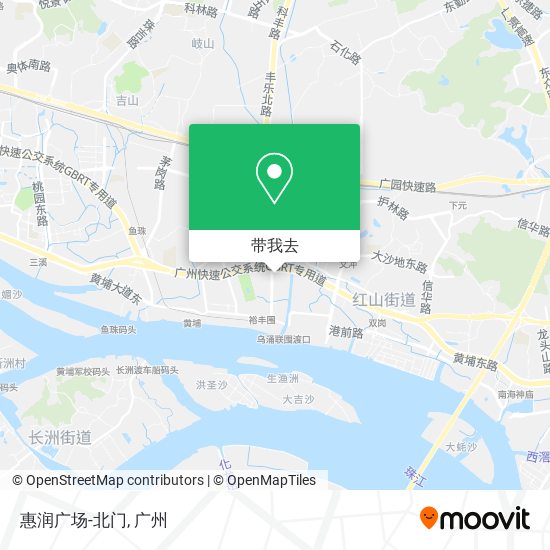 惠润广场-北门地图