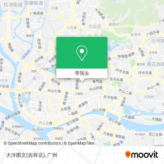 大洋图文(吉祥店)地图