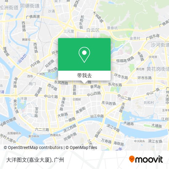 大洋图文(嘉业大厦)地图