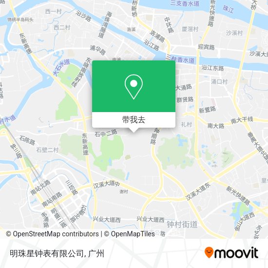 明珠星钟表有限公司地图