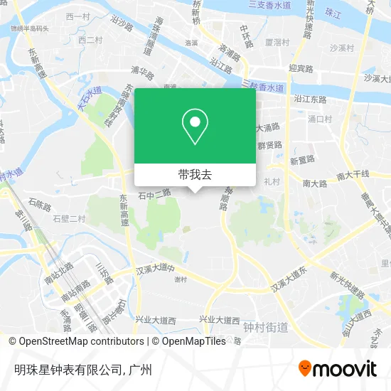 明珠星钟表有限公司地图