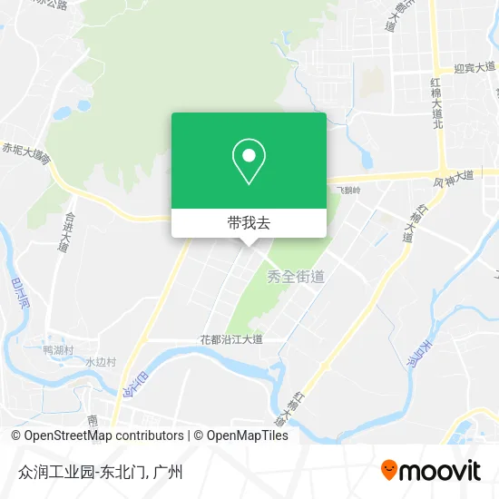 众润工业园-东北门地图