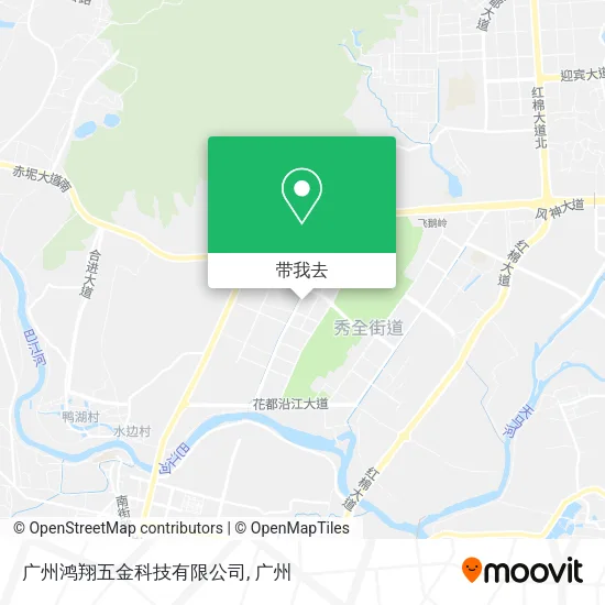 广州鸿翔五金科技有限公司地图