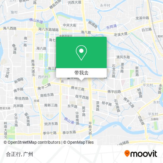 合正行地图