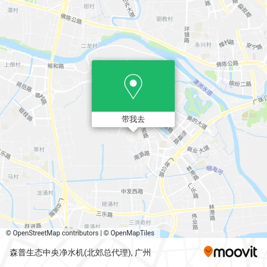 森普生态中央净水机(北郊总代理)地图